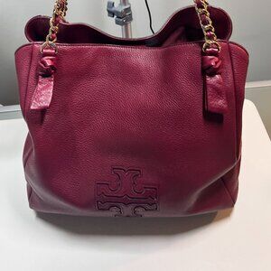 Tory Burch Harper Leather Shoulder Bag - pre-owned